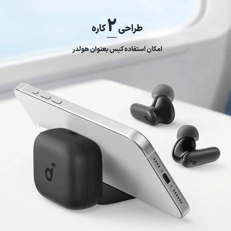 هندزفری بلوتوث ANC (ایرپاد) اورجینال انکر مدل Soundcore R50i NC A3959