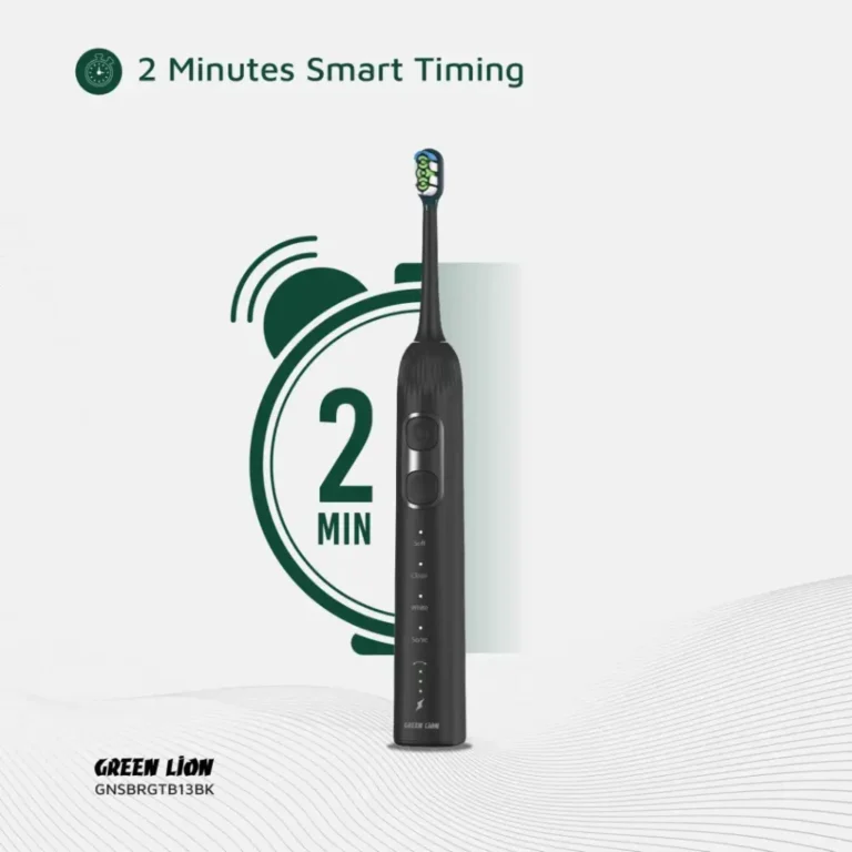 مسواک برقی گرین لاین مدل SMART BRUSH ۶۰° ULTRAWIDE