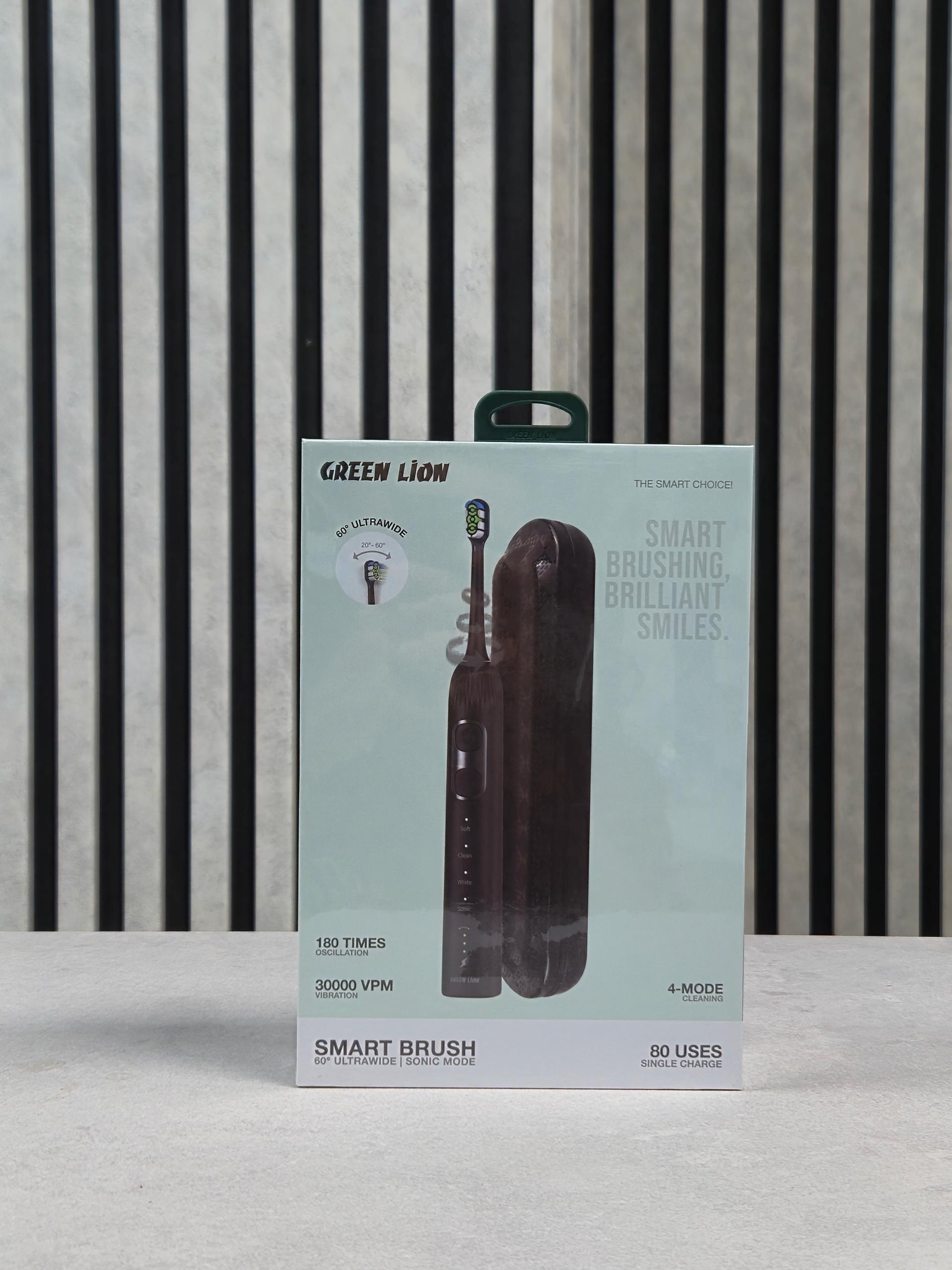 مسواک برقی گرین لاین مدل SMART BRUSH ۶۰° ULTRAWIDE
