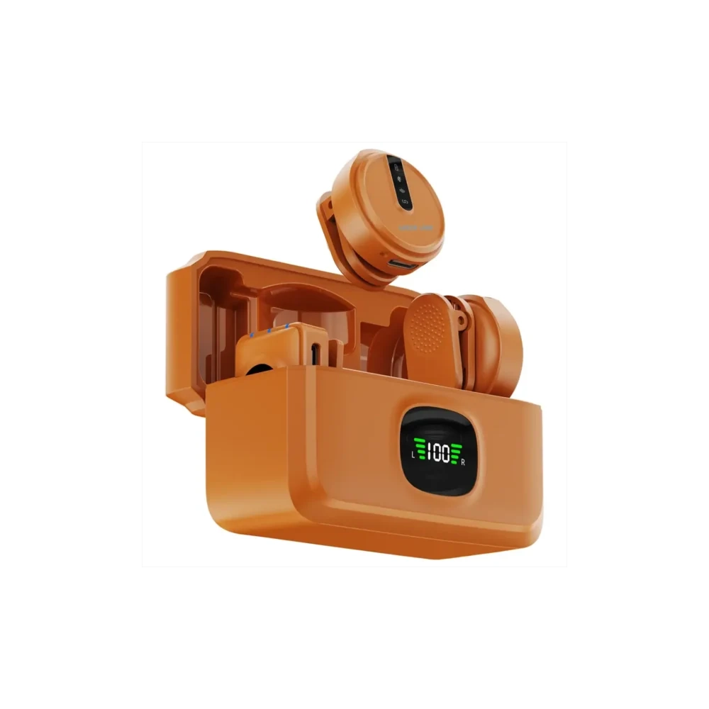 میکروفون یقه‌ای سکه‌ای ENC گرین لاین مدل GLM-Wireless Mic Lite