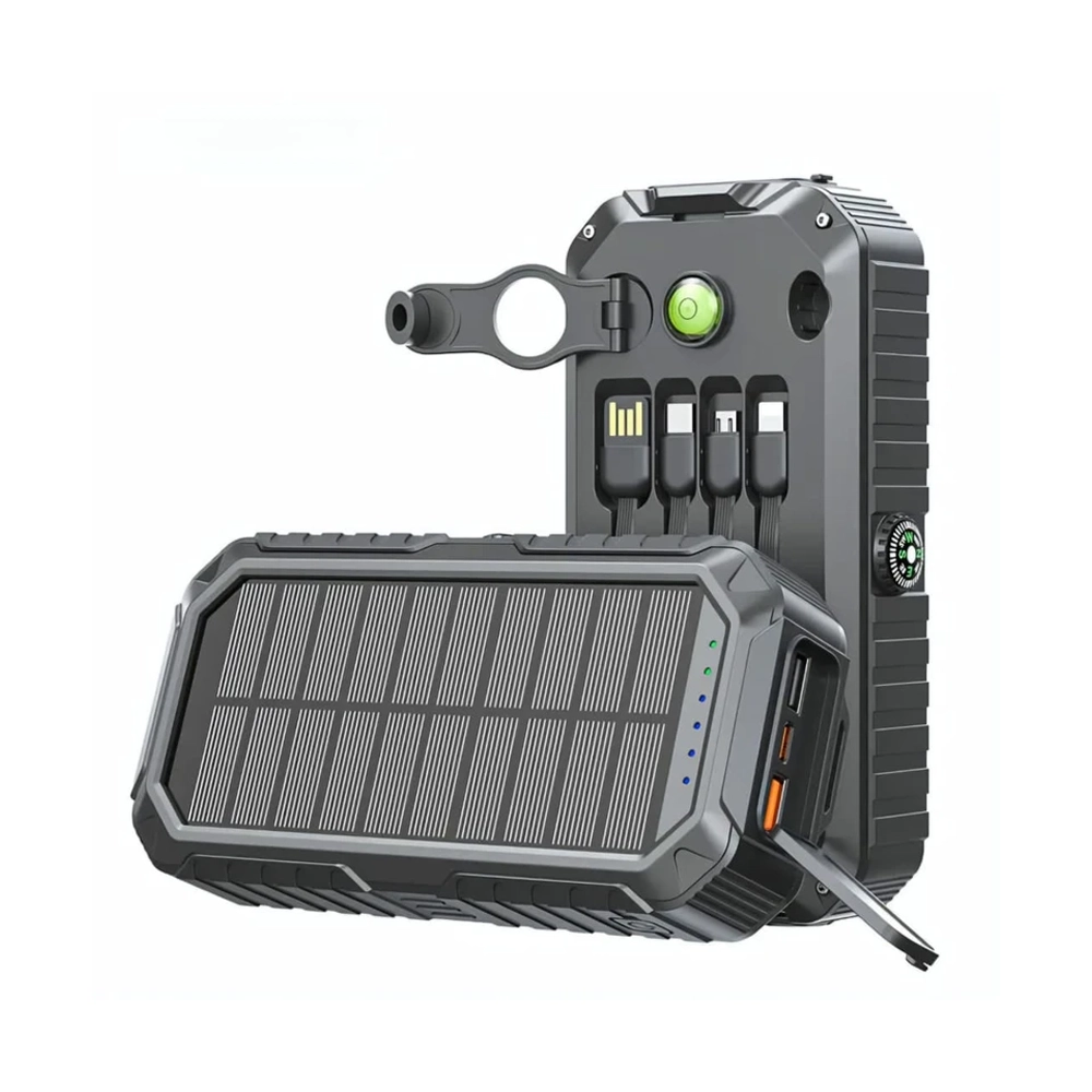 پاوربانک خورشیدی گرین لاین مدل Solar Mate ظرفیت ۲۰۰۰۰ میلی آمپر ساعت
