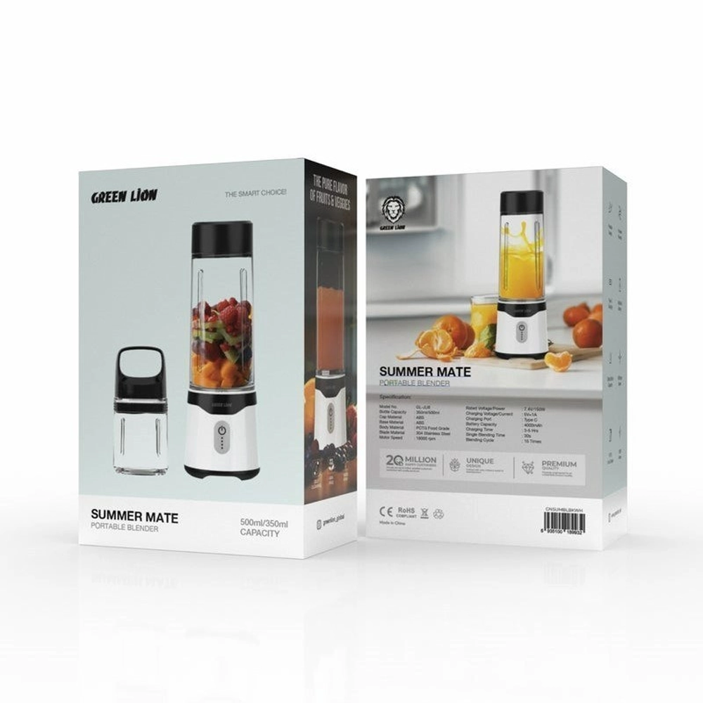 مخلوط کن شارژی ۵۰۰ml گرین لاین مدل Summer Mate GL-JU۸
