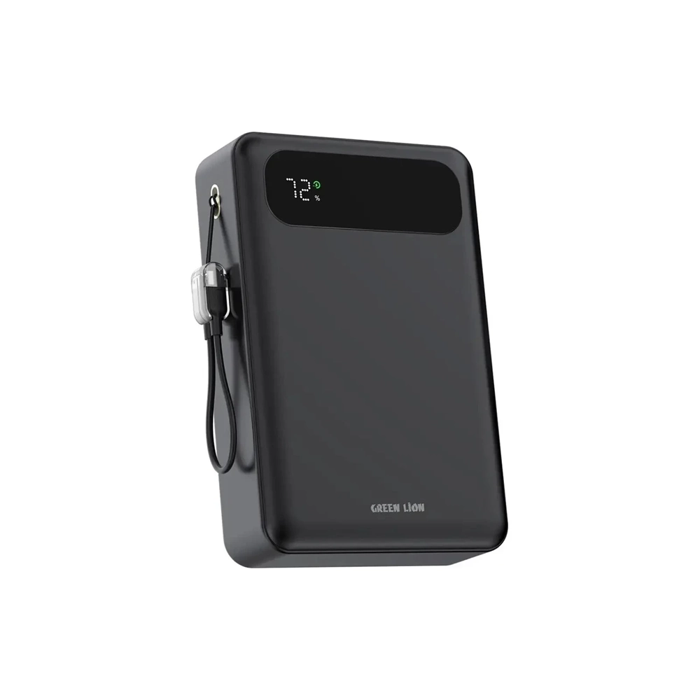 پاوربانک ۲۰۰۰۰mAh گرین لاین مدل TOLEDO GL-PX۳۷ ساعت توان ۲۲.۵ وات