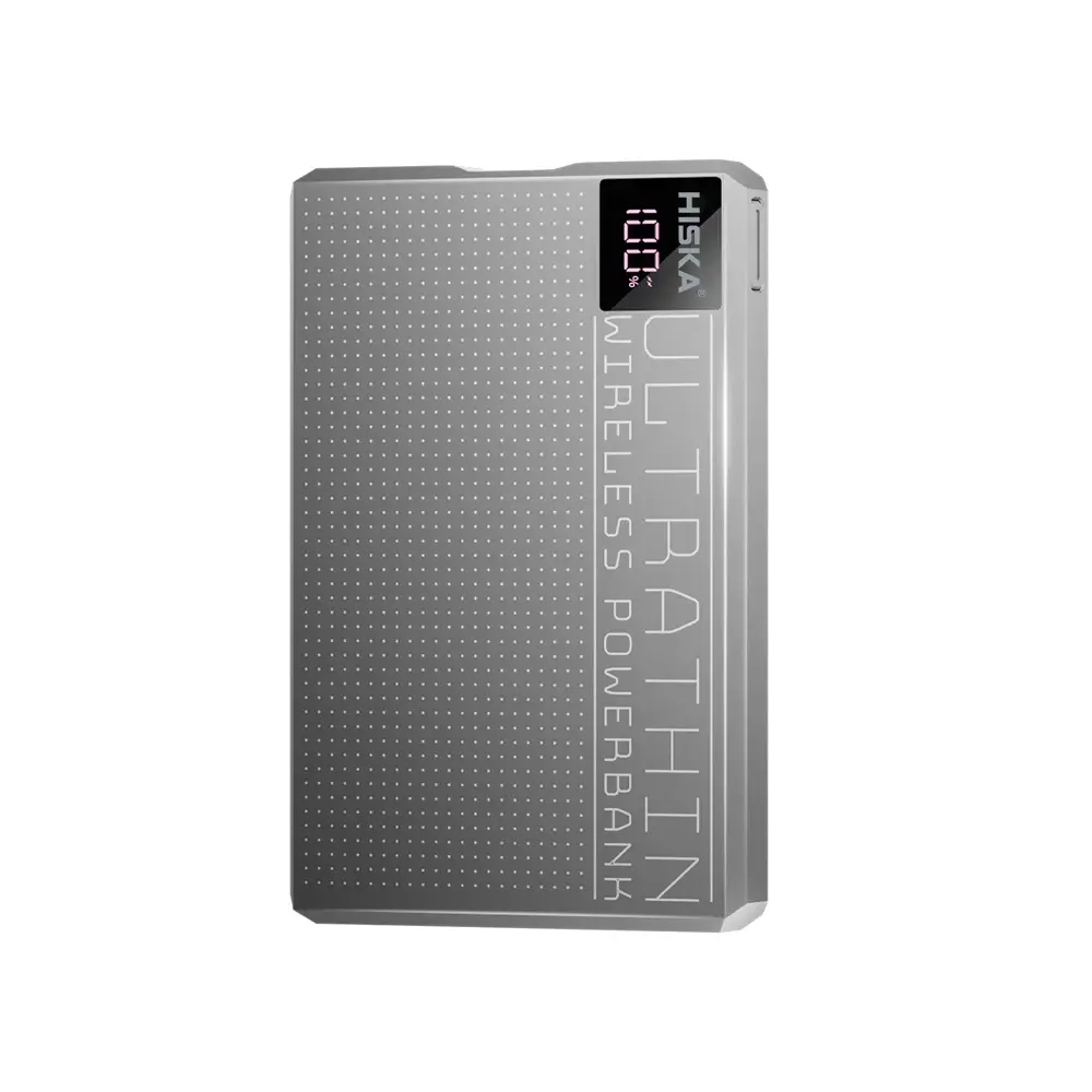 پاوربانک هیسکا مدل HP-۱۲۴PD ظرفیت ۱۰۰۰۰ میلی آمپر ساعت توان ۲۰ وات