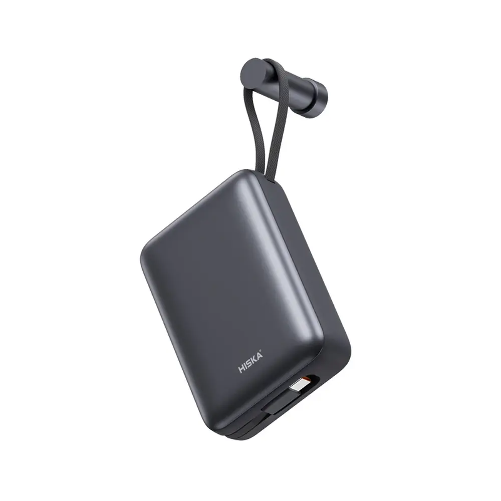 پاوربانک هیسکا مدل Mini Fast HP-۲۲۴PD ظرفیت ۲۰۰۰۰ میلی آمپر ساعت توان ۲۲.۵ وات