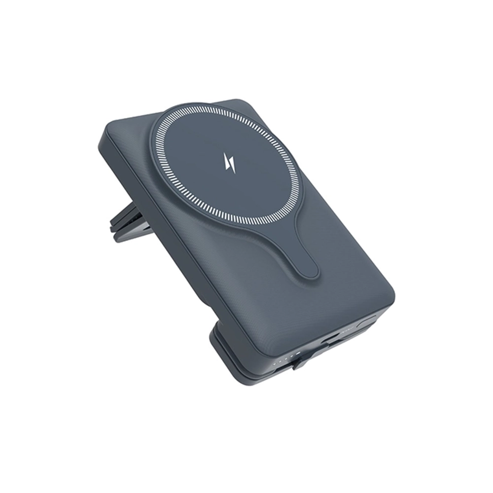 پاوربانک پاورولوژی مدل Magsafe Air Vent ظرفیت ۵۰۰۰ میلی آمپر ساعت توان ۲۰ وات