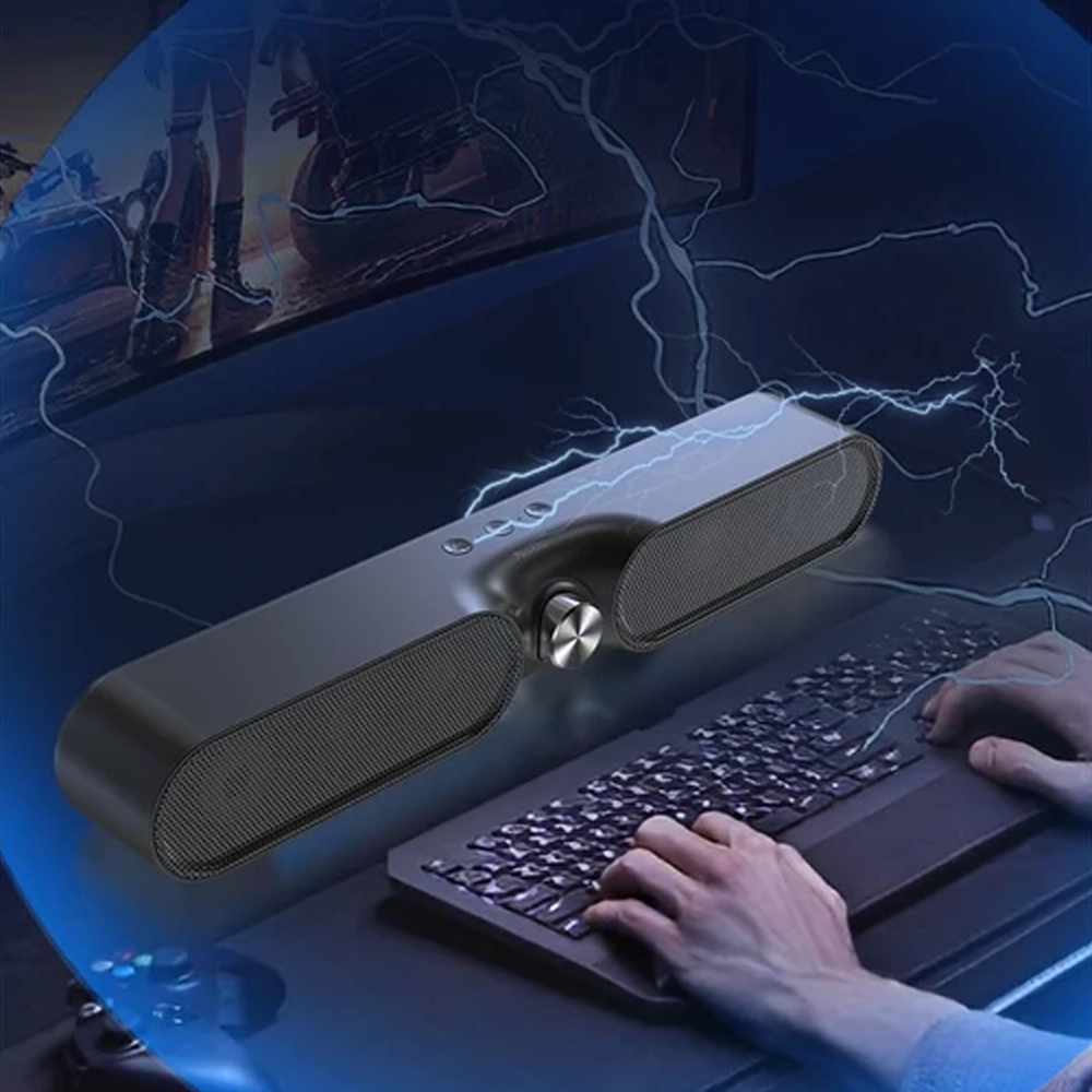 اسپیکر بلوتوثی قابل حمل یسیدو مدل YSW۰۵ ۴D Stereo